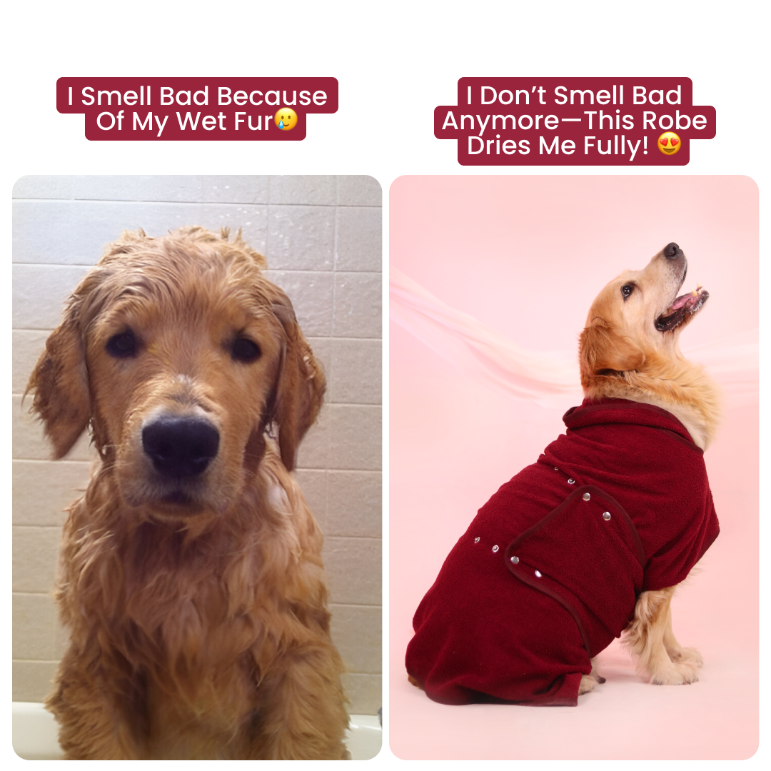 India’s 1st Lightweight Turbo Dry Bathrobe - Maroon