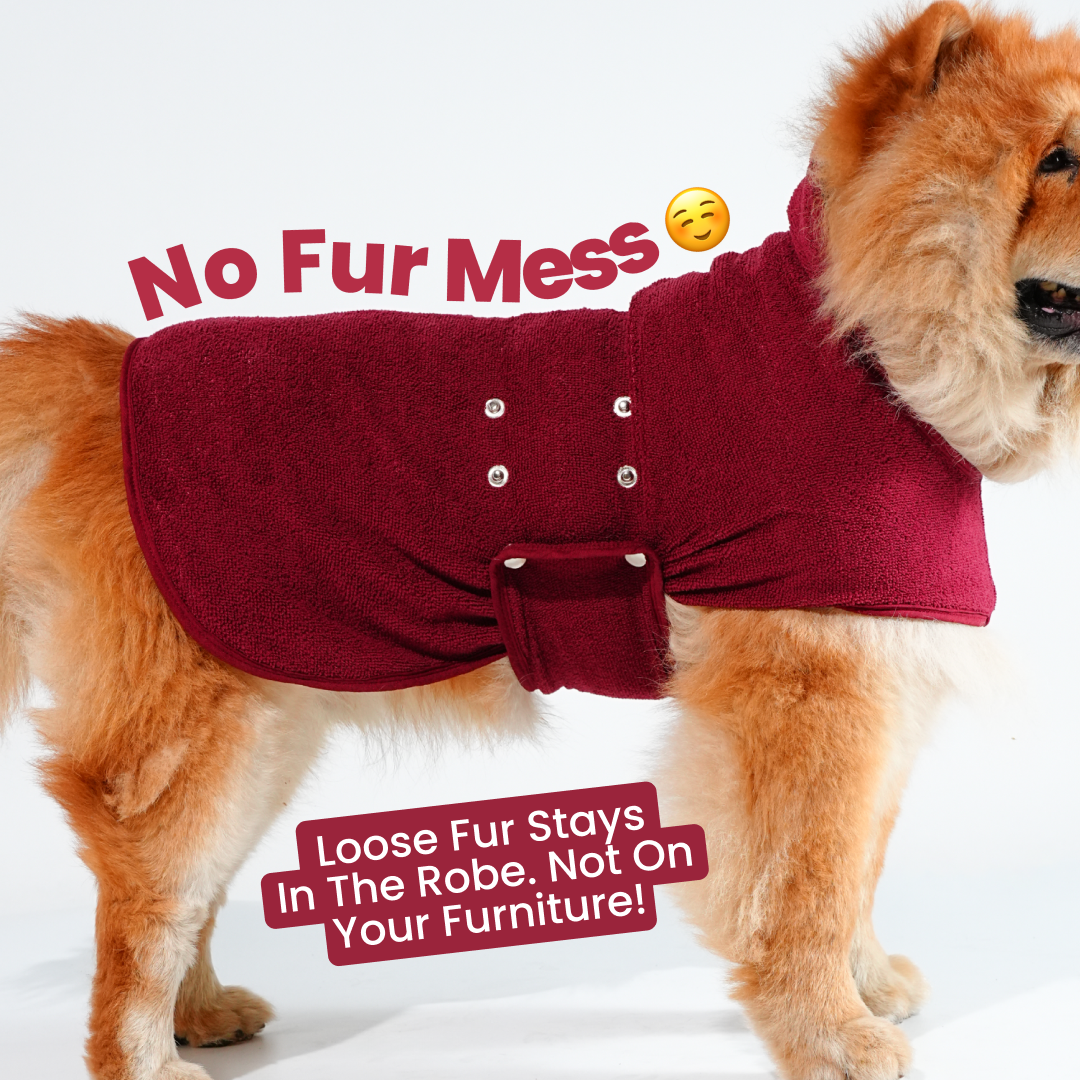 India’s 1st Lightweight Turbo Dry Bathrobe - Maroon