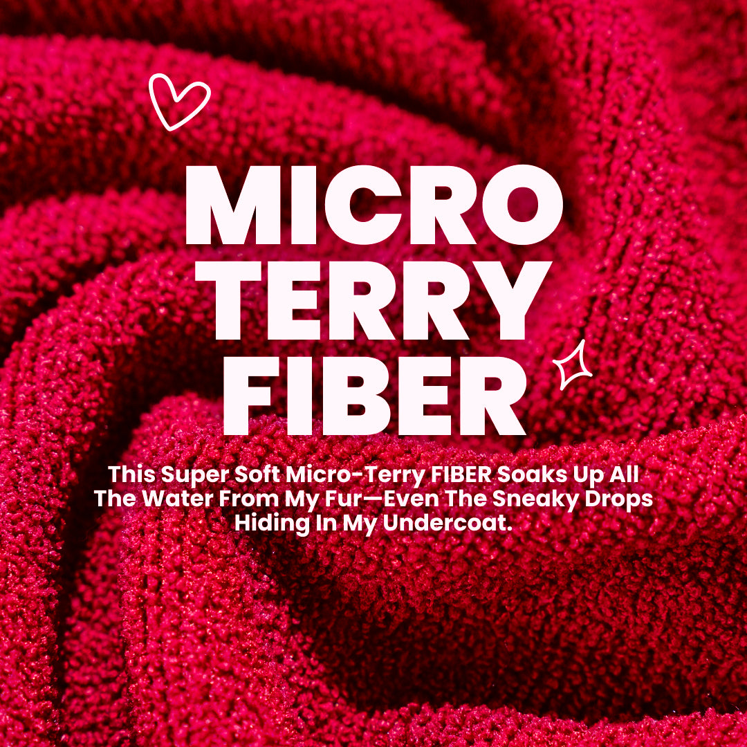 India’s 1st Lightweight Turbo Dry Bathrobe - Red