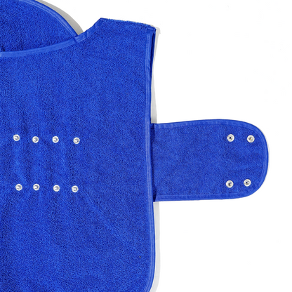 India's Only Quick Dry Bathrobe - Blue