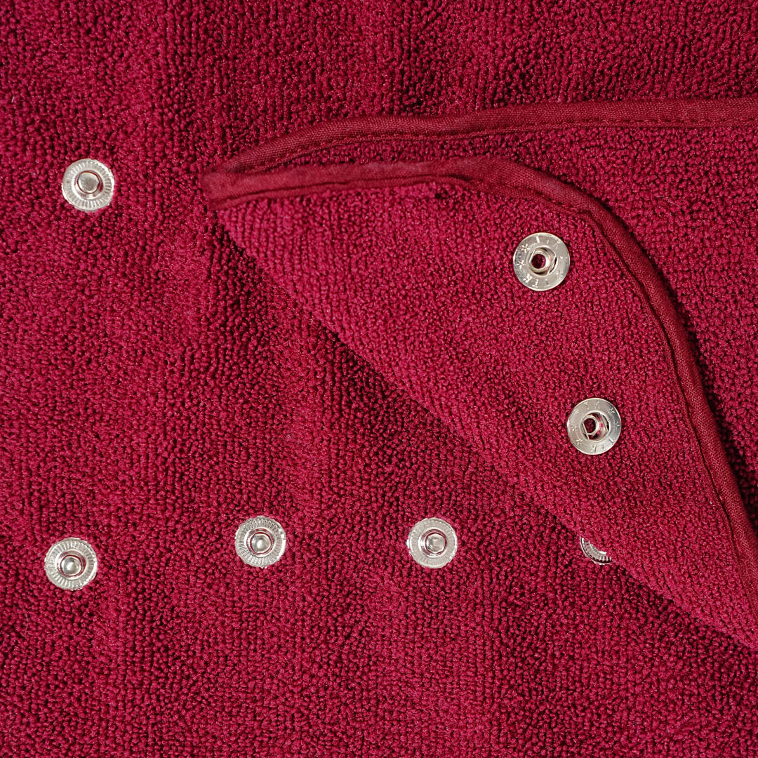 India’s 1st Lightweight Turbo Dry Bathrobe - Maroon