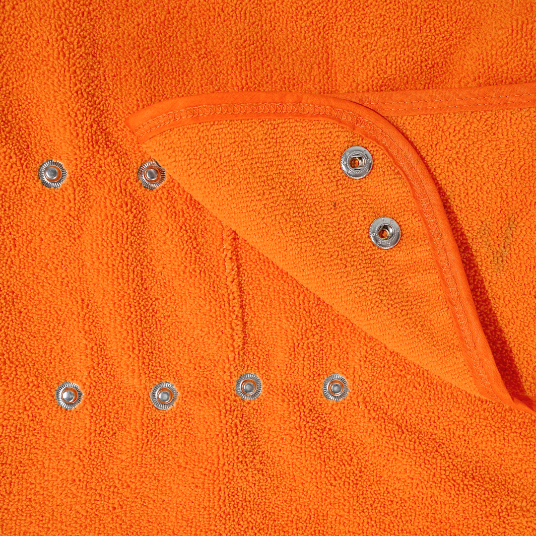 India’s 1st Lightweight Turbo Dry Bathrobe - Orange