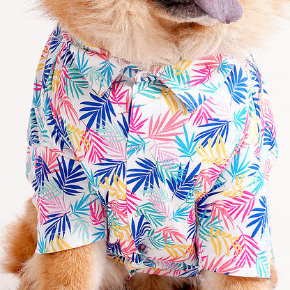 Printed Shirts For Dogs - Hawaiian Colourful