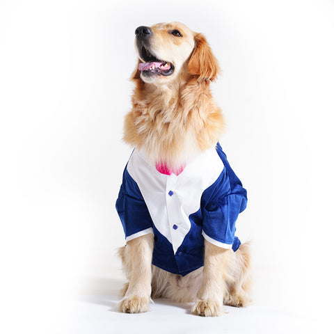 Tuxedo For Dogs With Pink Bow Tie