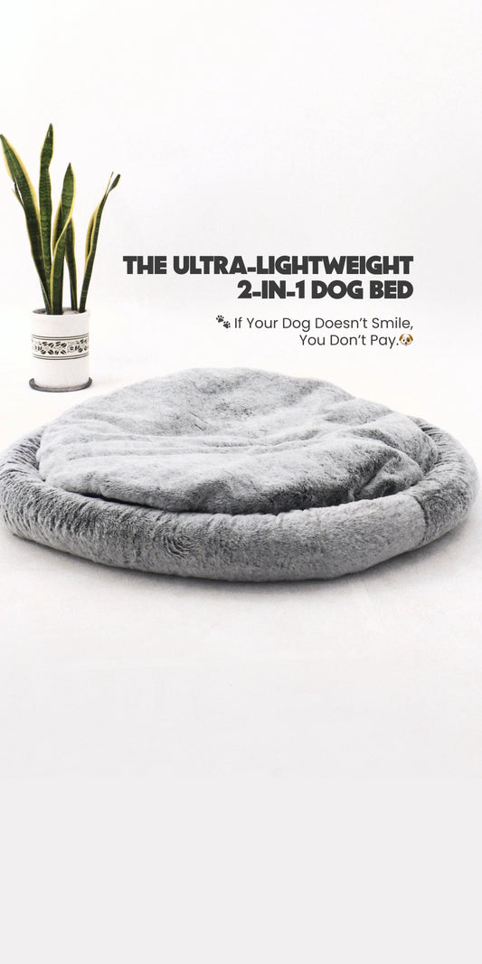 2-In-1 Bed-Grey