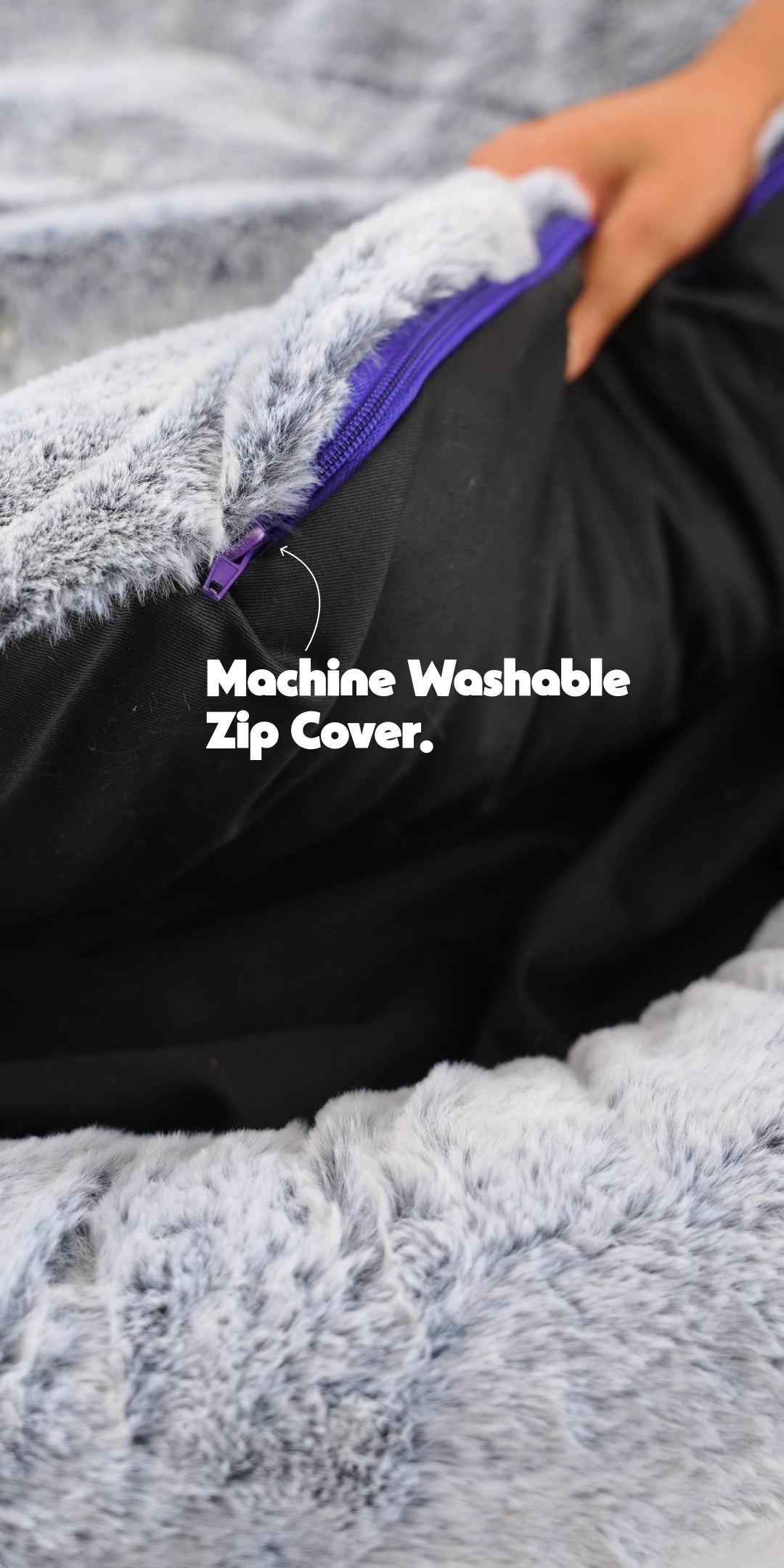 2-In-1 Bed-Grey