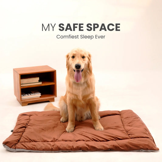 All Season Nap Bed - Chocolate Brown