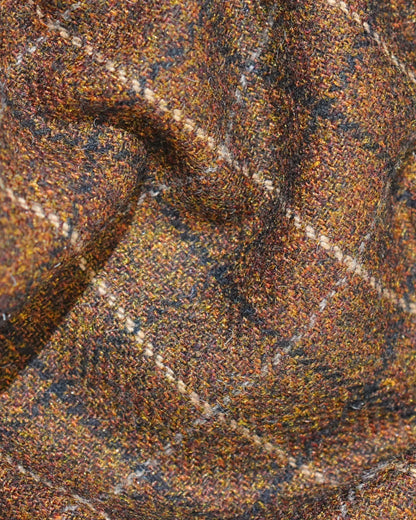 Pawfect Shield Puffer Jacket - Checkered Brown