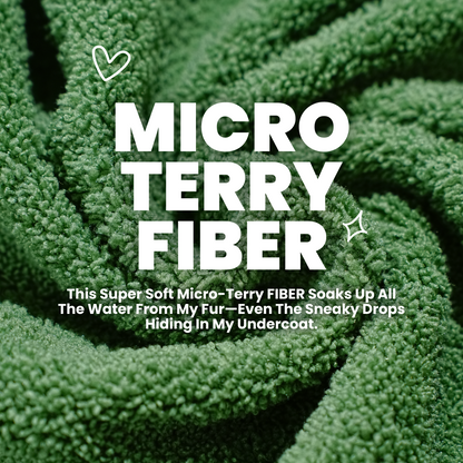 India’s 1st Lightweight Turbo Dry Bathrobe - Green
