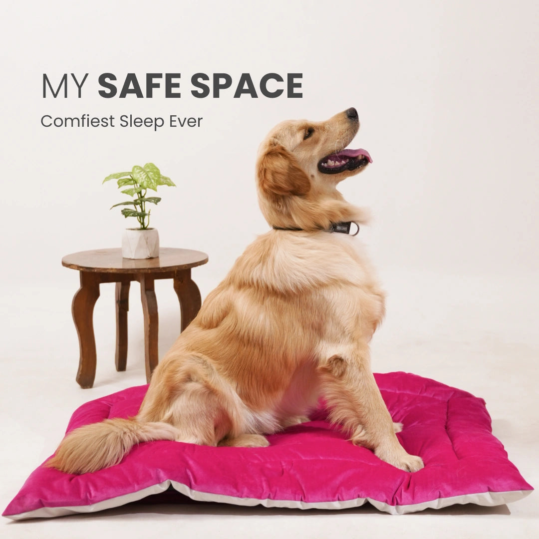 All Season  Nap Bed - Hot Pink