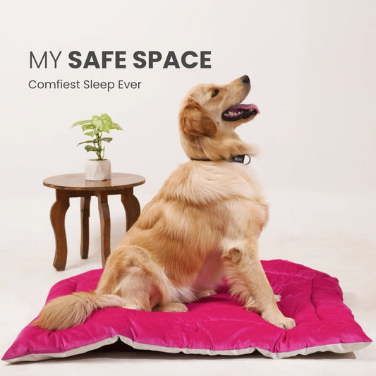 All Season  Nap Bed - Hot Pink