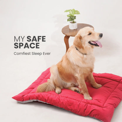 All Season Nap Bed - Scarlet Red