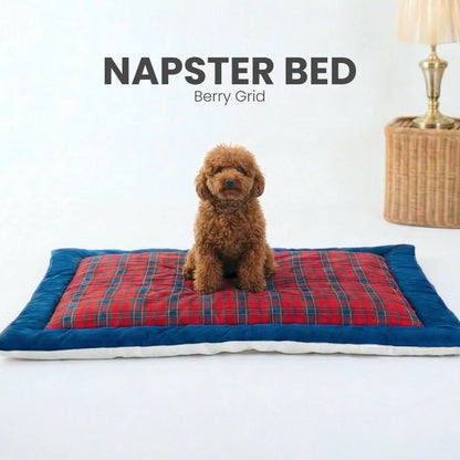 Napster Bed – Berry Grid