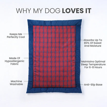 Napster Bed – Berry Grid