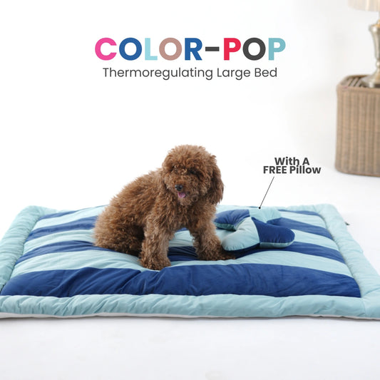 ColorTail Nap Bed - Blueberry Swirl