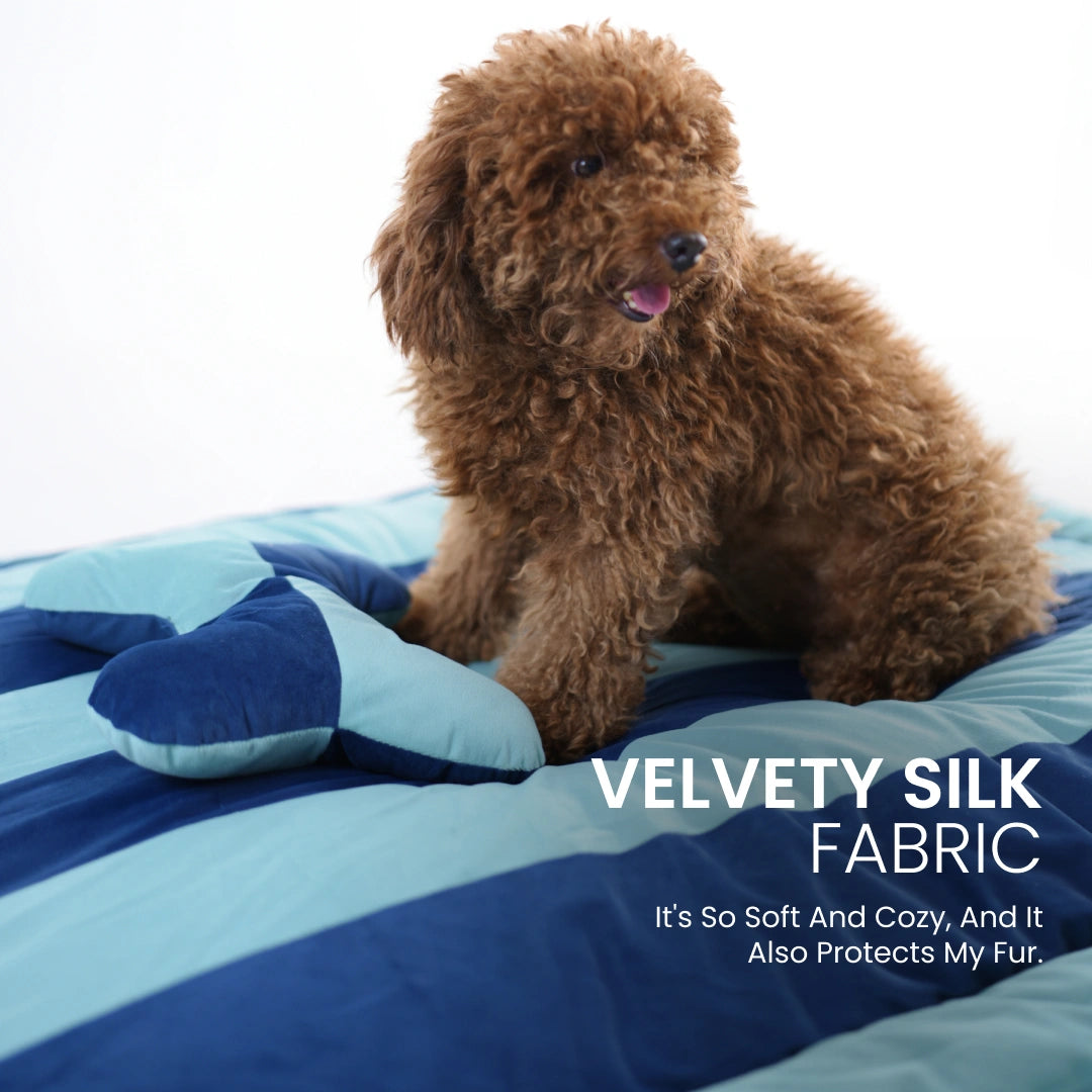 ColorTail Nap Bed - Blueberry Swirl