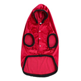 Dog Hoodie (Red Velvet  With Fur)