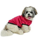 Dog Hoodie (Red Velvet  With Fur)
