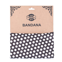 Brown Polka Dot Bandana