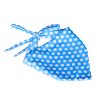 Blue Polka Dot Bandana