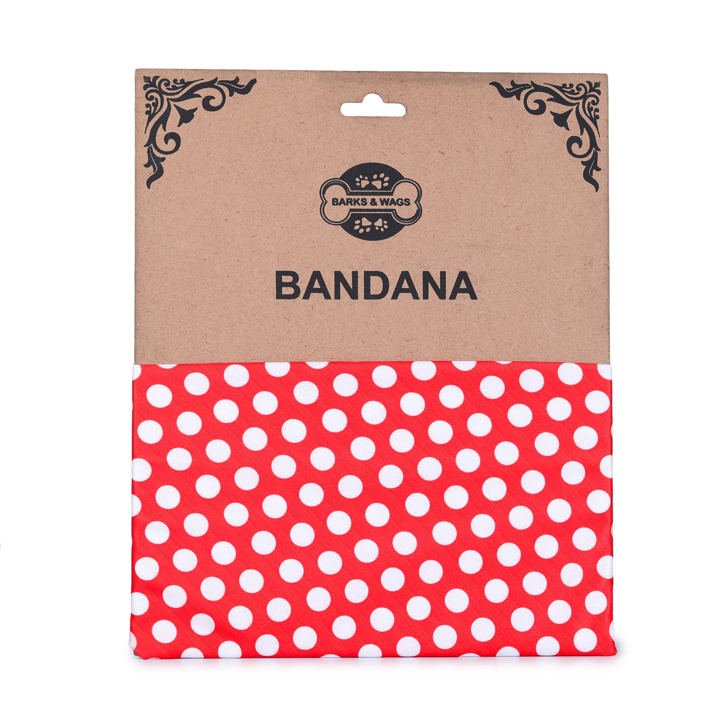 Red Polka Dot Twinning Bow & Bandana Set