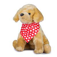 Red Polka Dot Twinning Bow & Bandana Set