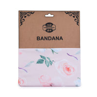 Pink Floral Bandana