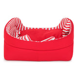 Dog Bed (Red & Blue Strips Sofa)