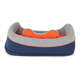 Dog Bed (Orange & Blue Cuddler)