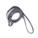 grey coloured dog leash by Barks & Wags