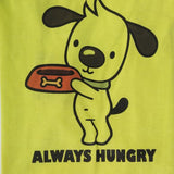 stylish lime green-coloured sleeveless t-shirt for dogs