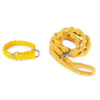 macramé twisted leash and collar for dogs by Barks & Wags