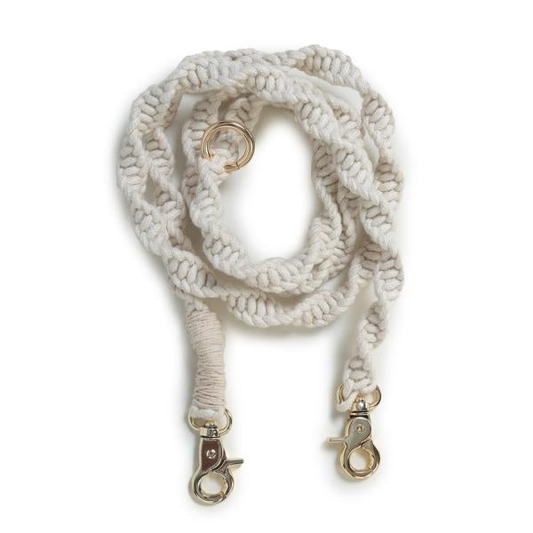 macramé twisted leash for dogs from Barks & Wags